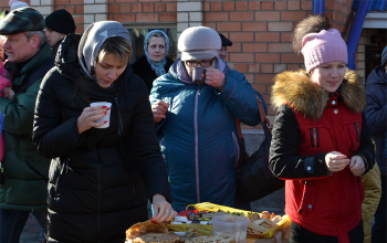Масленица в приходе храма Рождества Христова