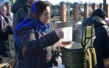 Масленица в приходе храма Рождества Христова