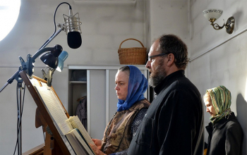 В среду 5-ой недели Великого поста епископ Вениамин совершил Литургию в Богоявленском храме-часовне