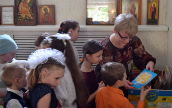 Пасха 2016: Детский пасхальный концерт в храме Рождества Христова