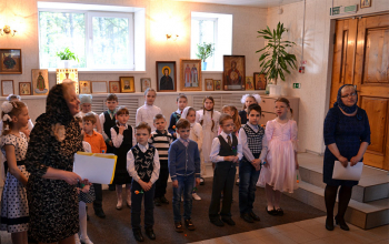 Пасха 2016: Детский пасхальный концерт в храме Рождества Христова