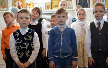Пасха 2016: Детский пасхальный концерт в храме Рождества Христова