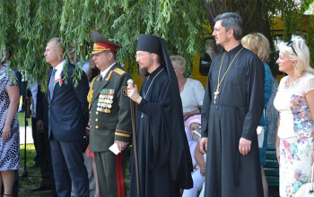 Владыка Вениамин и духовенство приняли участие в торжествах в честь 72-ой годовщины освобождения г.Борисова и Дня Независимости.