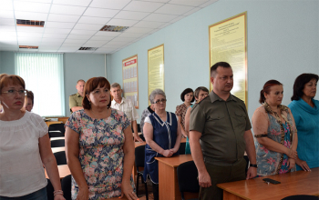 Священники 1-го Борисовского благочиния освятили Борисовский и Крупский военный комиссариат