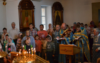 Молебен на начало нового учебного года