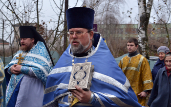 Престольный праздник в храме Архангела Михаила аг. Лошница