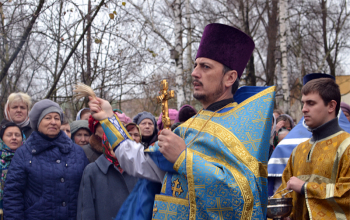 Престольный праздник в храме Архангела Михаила аг. Лошница