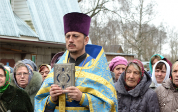 Престольный праздник в храме Архангела Михаила аг. Лошница