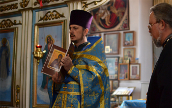 Престольный праздник в храме Архангела Михаила аг. Лошница