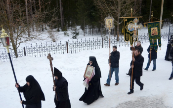 Престольный праздник отметил Ксениевский монастырь в деревне Барань