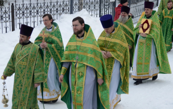 Престольный праздник отметил Ксениевский монастырь в деревне Барань