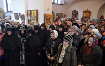 Престольный праздник отметил Ксениевский монастырь в деревне Барань
