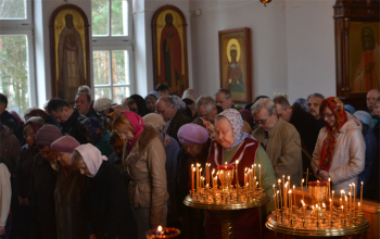 Вербное воскресенье в храмах 1-го Борисовского благочиния
