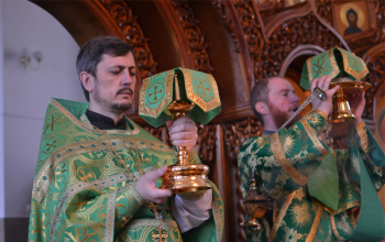 Вербное воскресенье в храмах 1-го Борисовского благочиния