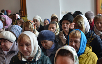 Вербное воскресенье в храмах 1-го Борисовского благочиния