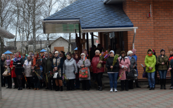Вербное воскресенье в храмах 1-го Борисовского благочиния