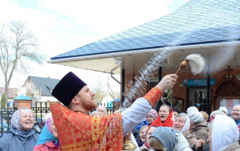 Пасха 2017: Владыка Вениамин в храме Рождества Христова 