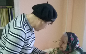 Пасха 2017: Поздравление с Пасхой в отделении круглосуточного пребывания д. Забашевичи