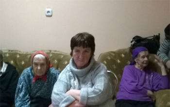 Пасха 2017: Поздравление с Пасхой в отделении круглосуточного пребывания д. Забашевичи