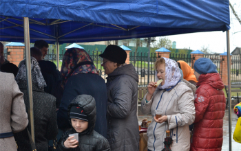 День святых жен-мироносиц в храме Рождества Христова 