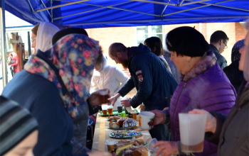 День святых жен-мироносиц в храме Рождества Христова 