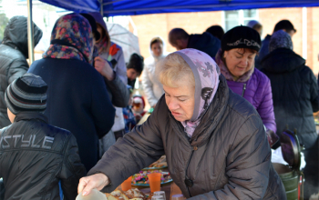 День святых жен-мироносиц в храме Рождества Христова 