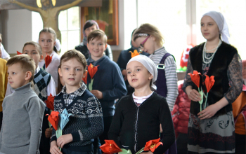 День святых жен-мироносиц в храме Рождества Христова 