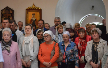Престольный праздник в Ксениевском женском монастыре д.Барань