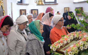 Престольный праздник в Ксениевском женском монастыре д.Барань