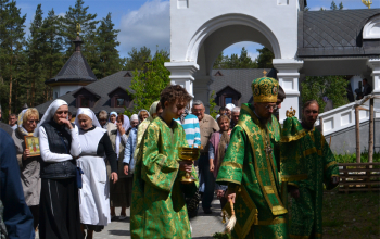 Престольный праздник в Ксениевском женском монастыре д.Барань