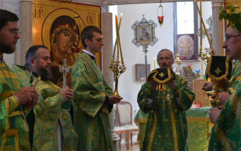 Престольный праздник в Ксениевском женском монастыре д.Барань