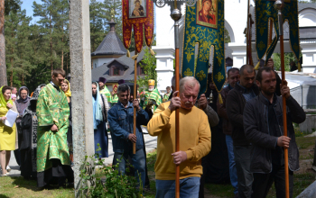 Престольный праздник в Ксениевском женском монастыре д.Барань