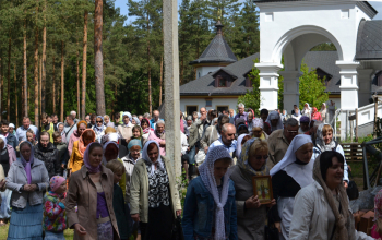 Престольный праздник в Ксениевском женском монастыре д.Барань