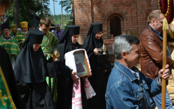 Престольный праздник в Ксениевском женском монастыре д.Барань