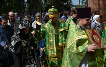 Престольный праздник в Ксениевском женском монастыре д.Барань