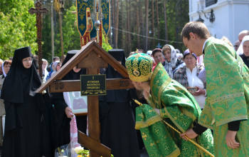 Престольный праздник в Ксениевском женском монастыре д.Барань