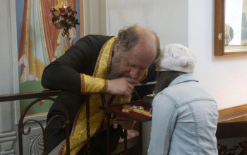 Беларускамоўная літургія ў прыходзе Жывапачатнай Троіцы г.Барысава