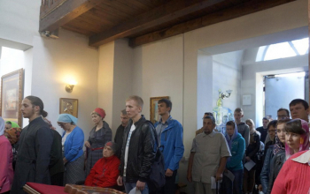 Беларускамоўная літургія ў прыходзе Жывапачатнай Троіцы г.Барысава