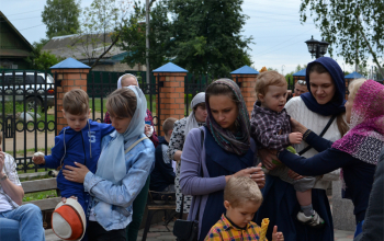 День семьи, любви и верности в храме Рождества Христова