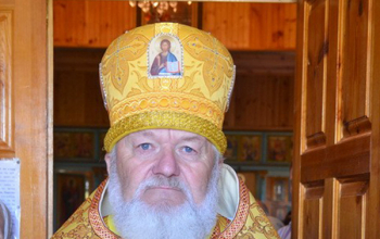 Преосвященнейший Вениамин в храме Рождества Пресвятой Богородицы в д. Житьково
