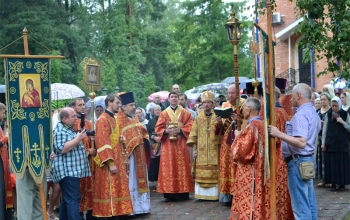 Престольный праздник в честь святой мученицы Иулии Карфагенской в храме Рождества Христова