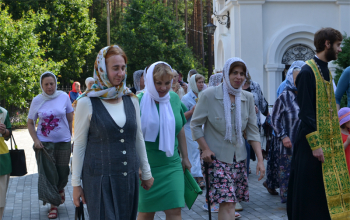 Престольный праздник в женском монастыре святой блаженной Ксении Петербургской 