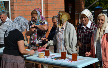 Медовый Спас в храме Рождества Христова
