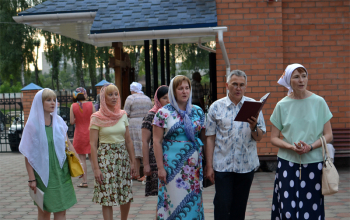 Праздник Преображения в храме Рождества Христова