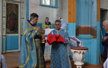 Престольный праздник в Успенском храме д. Зоричи
