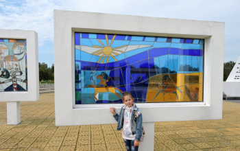 Поездка учащихся воскресной школы храма Рождества Христова в Красный берег