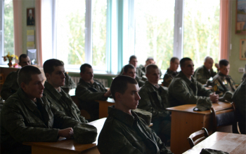 Встреча с военнослужащими в духовно-просветительском центре