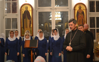 Выступление хора «Преображение» на праздник Покрова Пресвятой Богородицы