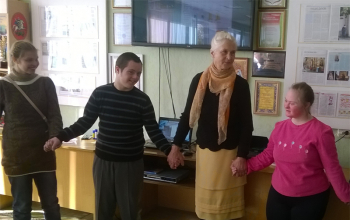 Встреча детей с особенностями психофизического развития в духовно-просветительском центре Борисовской центральной библиотеки