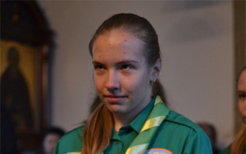 Белорусcкие гайды доставили в храм Рождества Христова благодатный огонь